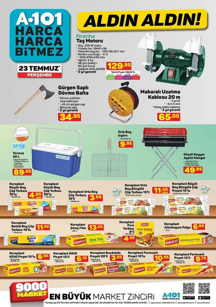 a101 23 temmuz 2020 06 720x1024 - عروض رائعة على المنظفات من ماركت البيم BIM الثلاثاء 28 تموز 2020